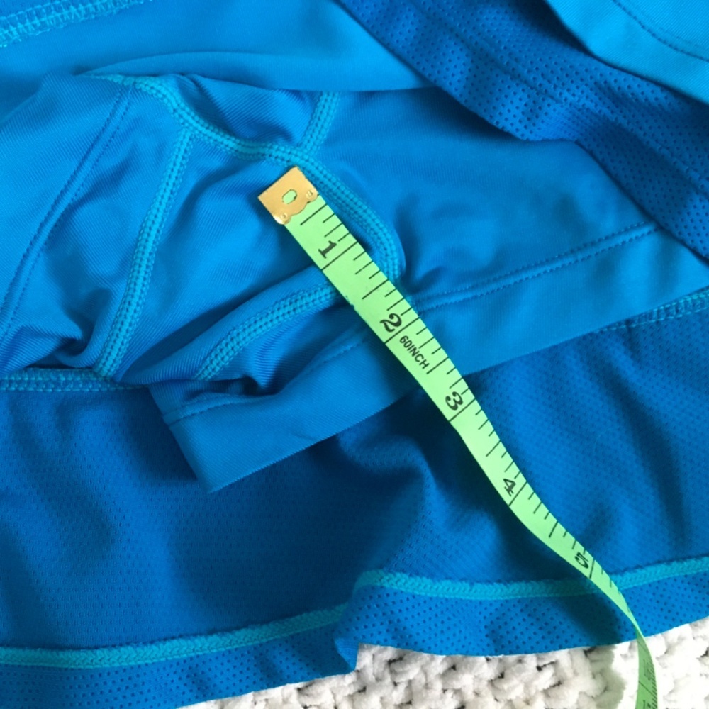 NIKE BLUE DRYFIT SKORT SIZE MEDIUM WITH 3" INSEAM - Picture 3 of 6